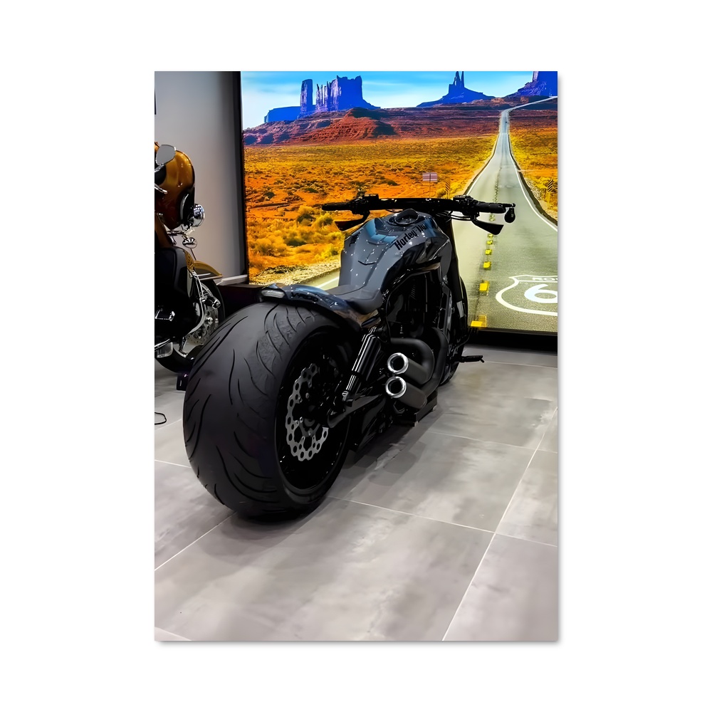 Poster moto Harley Davidson légendaire – affiche Harley-Davidson
